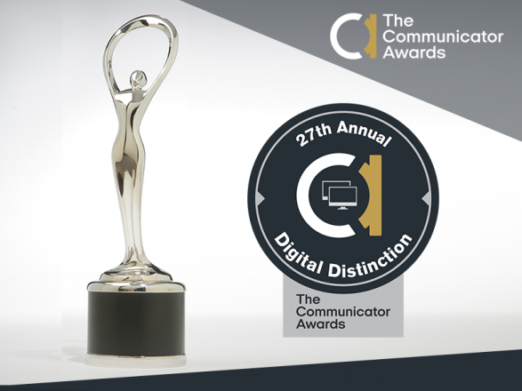 Our website wins an international Distinction Award<br/>Boosting the Commission for greater achievement